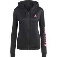 adidas chándal mujer W LINEAR TS vista trasera