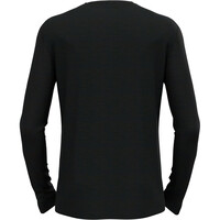 Odlo camiseta térmica manga larga hombre _3_BL TOP crew neck l/s MERINO 200 vista trasera