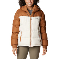 Columbia chaqueta impermeable insulada mujer Pike Lake II Insulated Jacket vista frontal