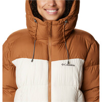Columbia chaqueta impermeable insulada mujer Pike Lake II Insulated Jacket vista detalle