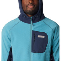 Columbia forro polar hombre M Outdoor Tracks Hooded Full Zip 03