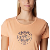 Columbia camiseta manga corta mujer Daisy Days SS Graphic Tee vista detalle