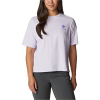 Columbia camiseta manga corta mujer North Cascades Relaxed Tee vista frontal