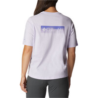 Columbia camiseta manga corta mujer North Cascades Relaxed Tee vista trasera