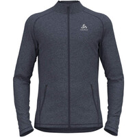 Odlo forro polar hombre Mid layer full zip TENCIA vista frontal