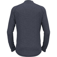 Odlo forro polar hombre Mid layer full zip TENCIA vista trasera