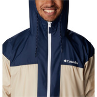 Columbia CHAQUETA TRAIL RUNNING HOMBRE Flash Challenger Anorak vista detalle