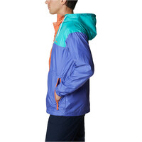 Columbia CHAQUETA TRAIL RUNNING HOMBRE Flash Challenger Anorak vista detalle