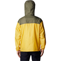 Columbia CHAQUETA TRAIL RUNNING HOMBRE Flash Challenger Anorak vista trasera