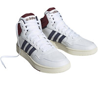 adidas zapatilla moda hombre HOOPS 3.0 MID lateral interior