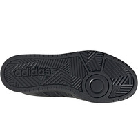 adidas zapatilla moda hombre HOOPS 3.0 vista superior