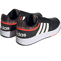 adidas zapatilla moda hombre HOOPS 3.0 vista trasera