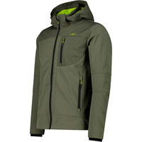 Cmp chaqueta softshell hombre MAN JACKET ZIP HOOD vista detalle