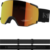 Salomon gafas ventisca GOGGLES S/VIEW BK BRAND/Uni MID RED 01