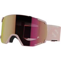 Salomon gafas ventisca GOGGLES S/VIEW T PEACH/Univ RUBY vista frontal