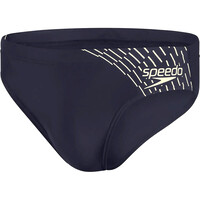 Speedo bañador natación hombre Medley Logo 7cm Brief vista frontal