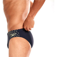 Speedo bañador natación hombre Medley Logo 7cm Brief vista trasera