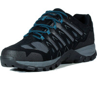 Hi Tec zapatilla trekking hombre CORZO LOW WP vista trasera