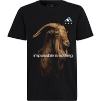 adidas camiseta entrenamiento niño Messi GOAT Tee JR vista frontal