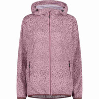 WOMAN JACKET RAIN FIX HOOD