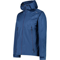 Cmp chaqueta impermeable hombre MAN JACKET FIX HOOD AZ vista detalle