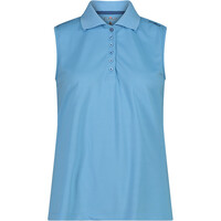 Cmp camiseta tirantes WOMAN POLO SLEEVELESS vista frontal