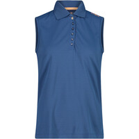 WOMAN POLO SLEEVELESS