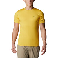 Columbia camiseta montaña manga corta hombre Zero Rules Short Sleeve Shirt vista frontal