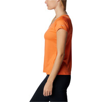 Columbia camiseta montaña manga corta mujer Peak To Point II SS Tee vista detalle