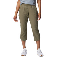 Columbia pantalón montaña mujer Leslie Falls Capri vista frontal