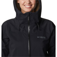 Columbia chaqueta impermeable mujer Mazama Trail Shell vista detalle