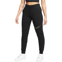 Nike pantalón mujer W NSW CLUB FLC SHINE MR PANT vista frontal