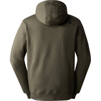 The North Face Sudaderas Montaña Hombre M SIMPLE DOME HOODIE vista trasera