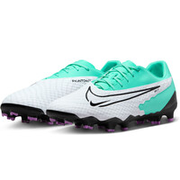 Nike botas de futbol cesped artificial PHANTOM GX ACADEMY FG/MG TURQNE lateral interior