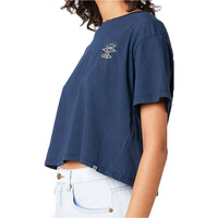 Rip Curl camiseta manga corta mujer SEARCH ICON CROP TEE vista trasera