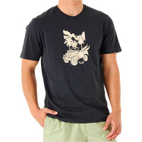 Rip Curl camiseta manga corta hombre KEEP ON TRUCKING TEE vista frontal