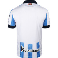 Real Sociedad camiseta de fútbol oficiales niño R.SOCIEDAD 24 H JSY Y vista trasera