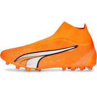 Puma botas de futbol cesped artificial ULTRA MATCH+ LL MG lateral exterior