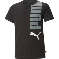 Puma camiseta manga corta niño ESS+ LOGOLAB Tee B vista frontal