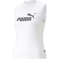 Puma camiseta tirantes mujer ESS Slim Logo Tank vista detalle