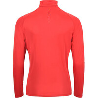 Odlo camiseta técnica manga larga mujer Mid layer ESSENTIAL 1/2 ZIP vista trasera