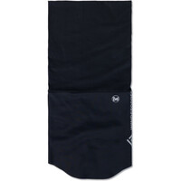 Buff tubular Windproof SOLID BLACK vista trasera