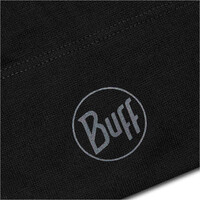 Buff gorro esquí hombre Merino Migweight Beanie SOLID BLACK vista detalle