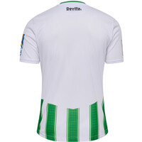 Hummel camiseta de fútbol oficiales niño R.BETIS 24 HOME MATCH JERSEY JR vista trasera