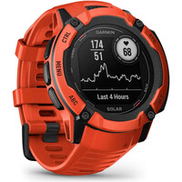 Garmin pulsómetros con gps Instinct 2X, Solar Flame Red 10