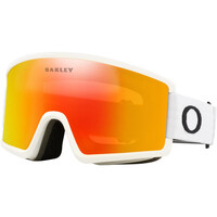 Oakley gafas ventisca Target Line M Matte White w/ Fire Irid vista frontal