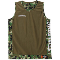 Spalding camiseta baloncesto Reversible Tank Top vista frontal