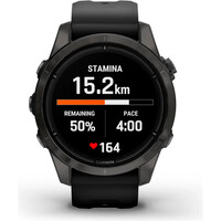 Garmin pulsómetros con gps EPIX PRO, 42mm, Saph, CrbnGry DLC Ti, Bl 07