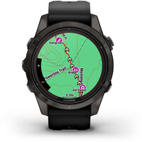 Garmin pulsómetros con gps fenix 7S Pro Saph Solar, Carbon Gray Ti 03