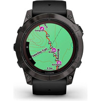 Garmin pulsómetros con gps fenix 7X Pro Saph Solar Carbon Gray Ti w 02